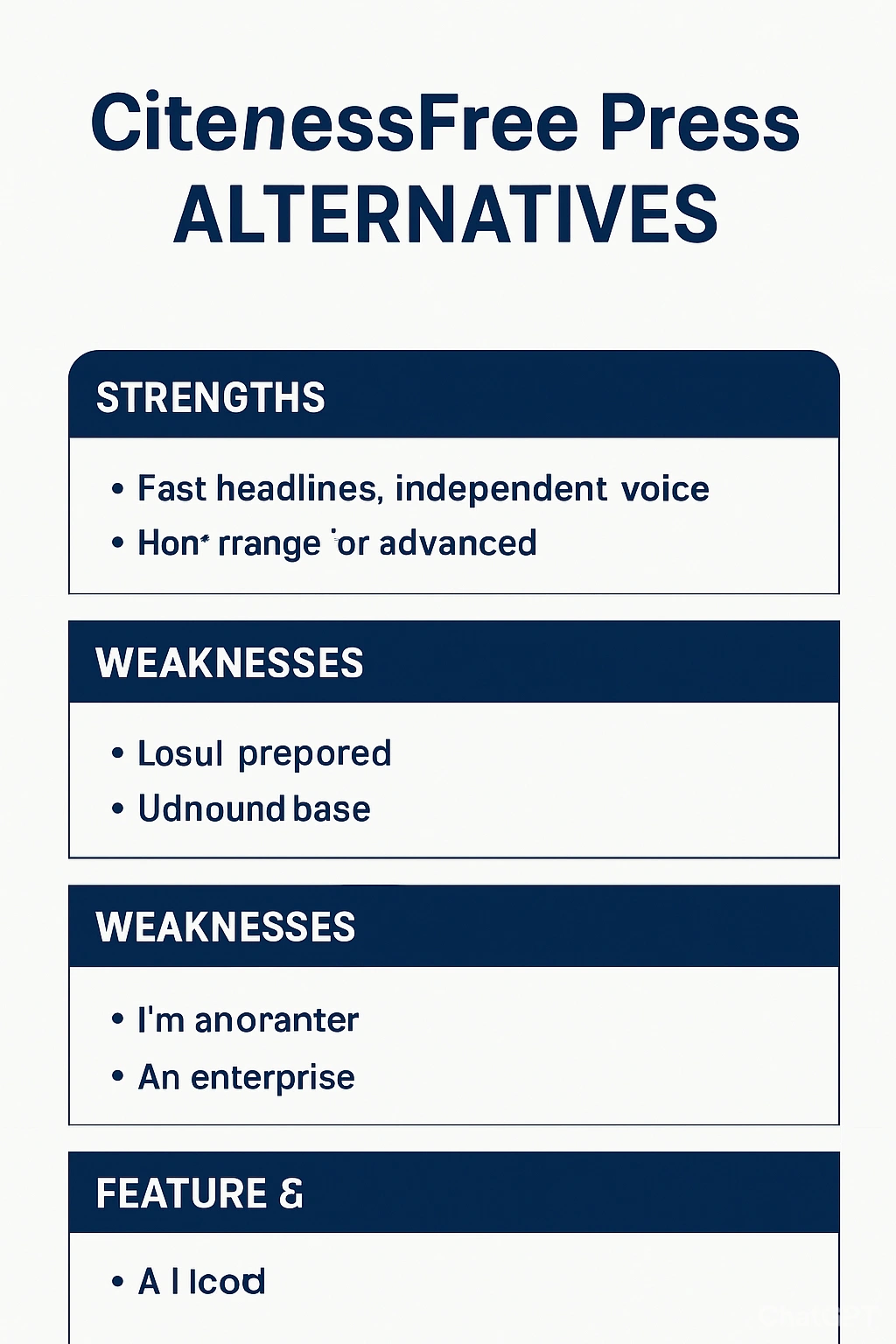 Best Alternatives to Citizens Free Press
