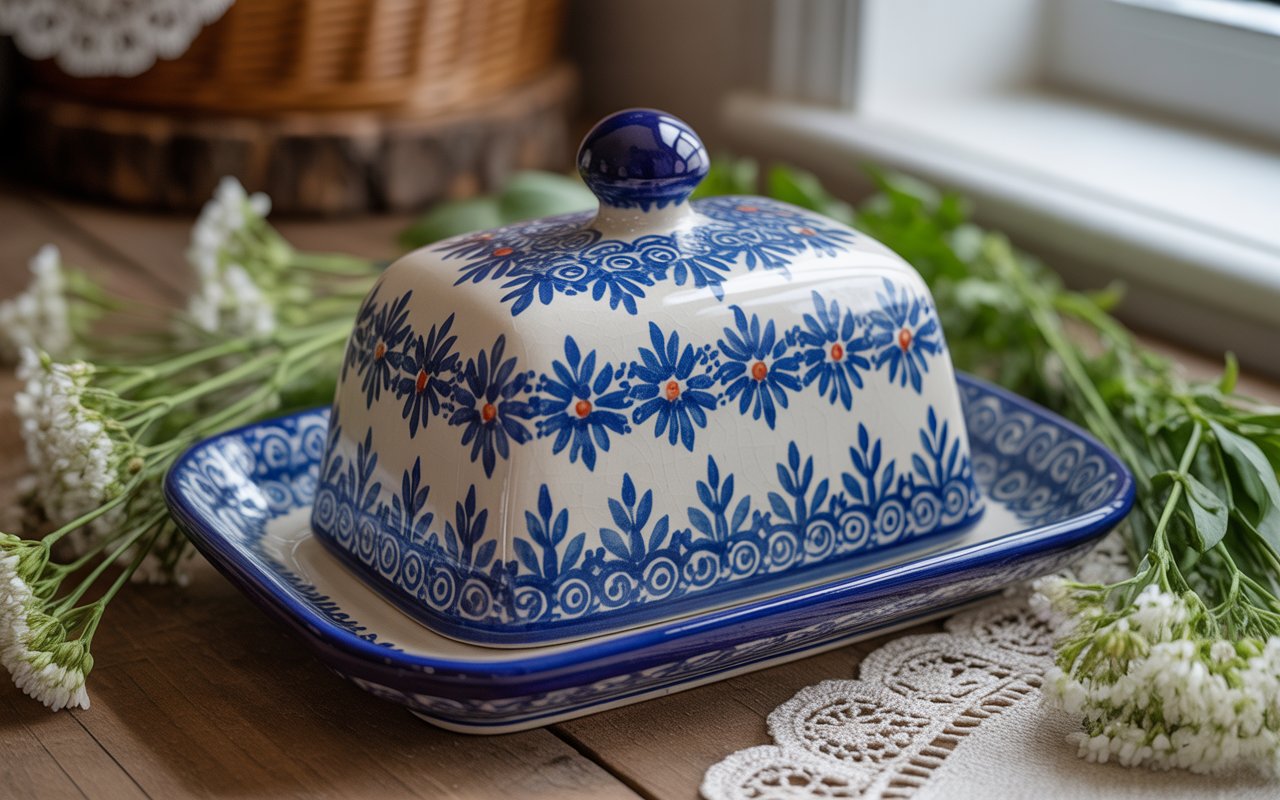 The Door County Polish Butter Dish