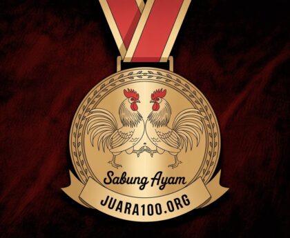 Sabung Ayam Juara100.org Medal